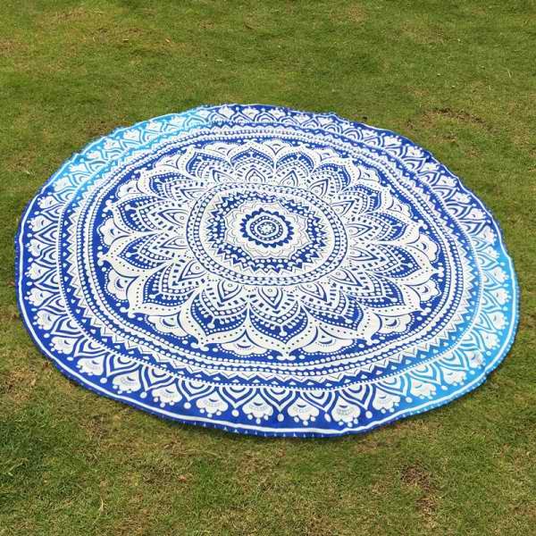 Mandala beach clearance mat