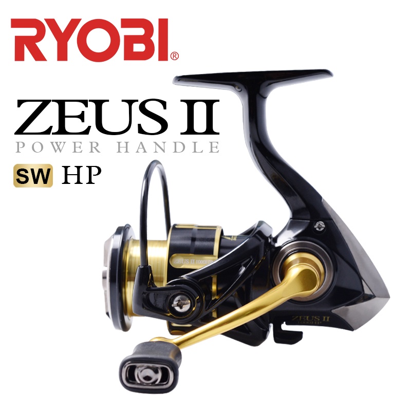 NEW RYOBI ZEUS II Spinning Fishing Reels 1000-8000 7+1BB Gear Ratio 5.0/5.1  Power Handle Saltwater Metal Spool Reels
