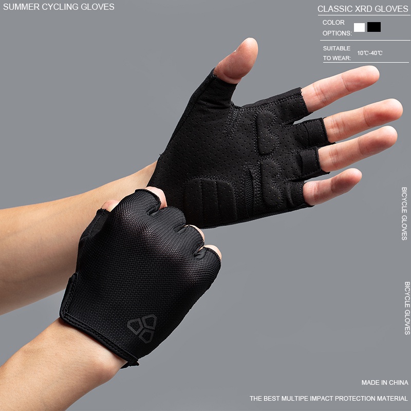 Cycling half finger sales gloves