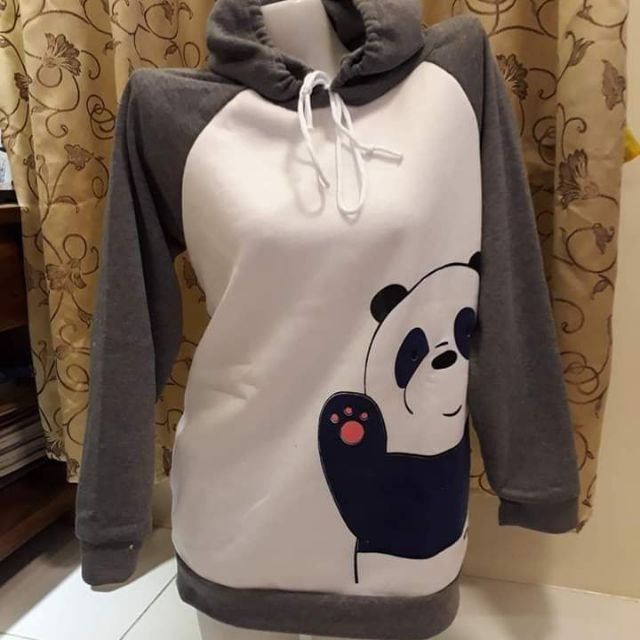 Panda hoodie clearance jacket