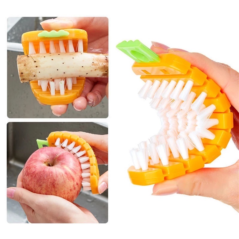 Shop for Bendable Carrot Shape Cleaning Brush Fruit and Vegetable