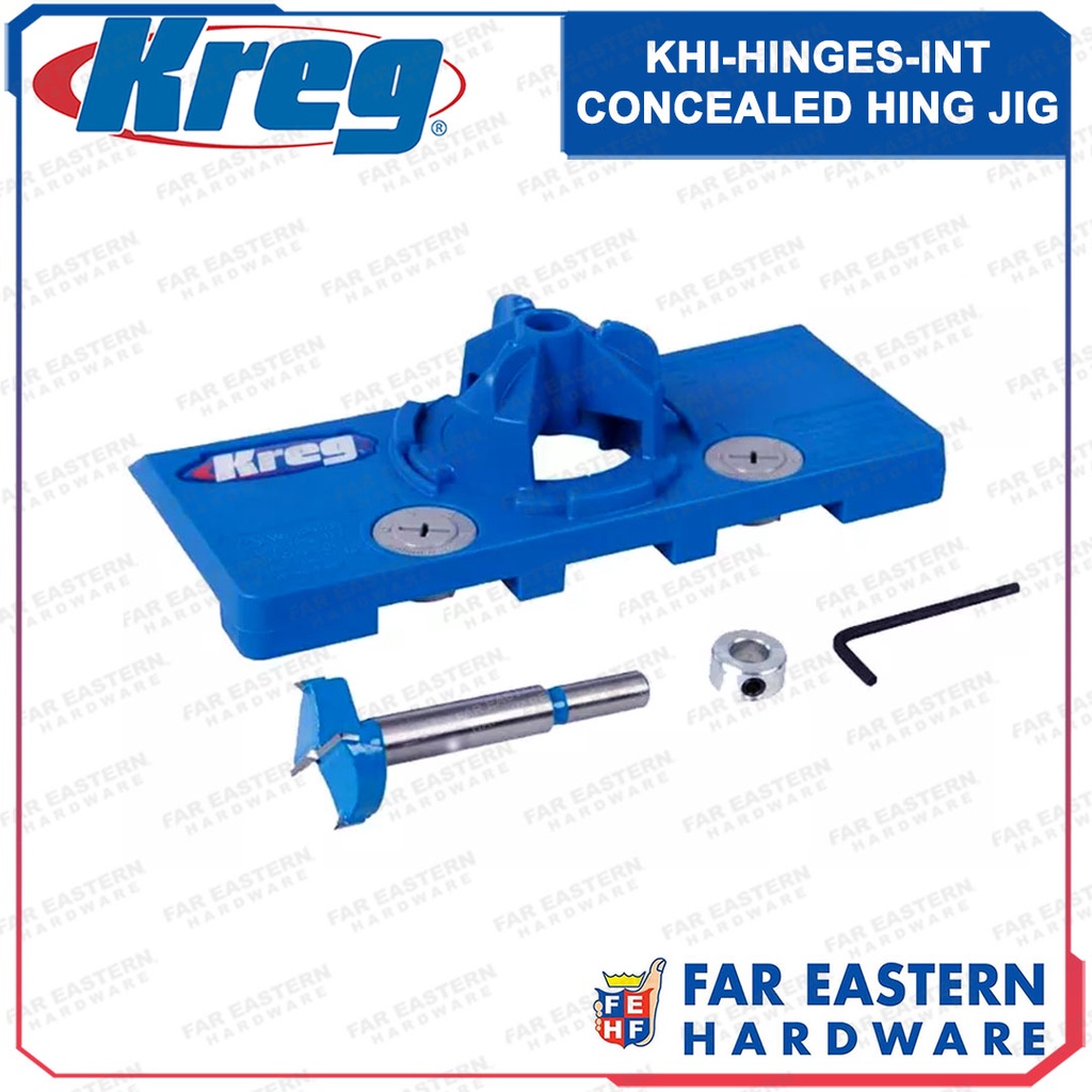 How to use the deals kreg concealed hinge jig