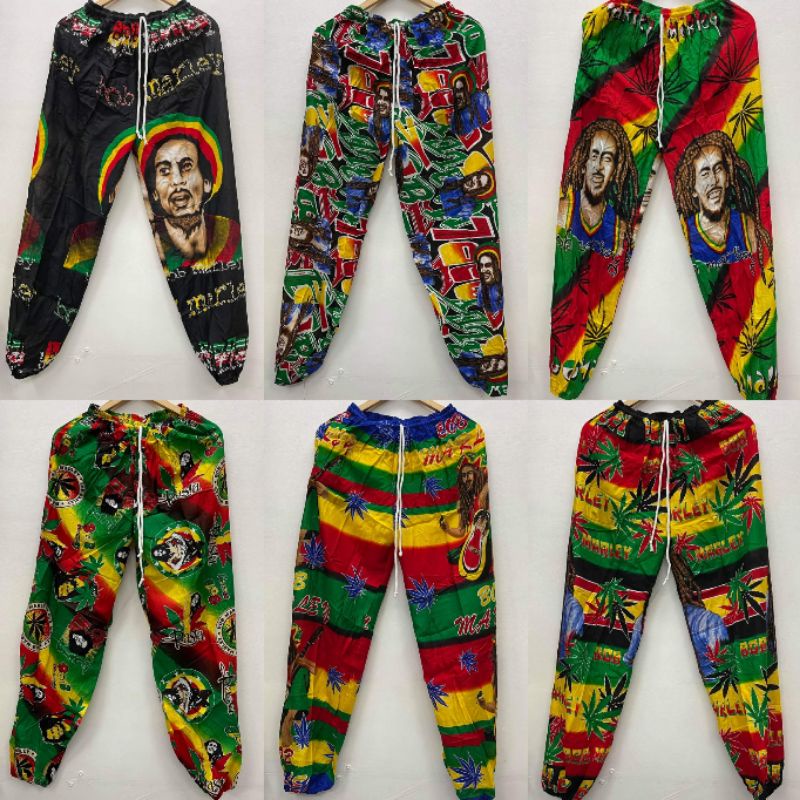 Rasta Three Quarter Pant Crapri Trouser Bob Marley