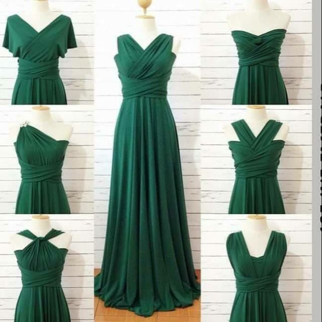 Emerald infinity dress sales