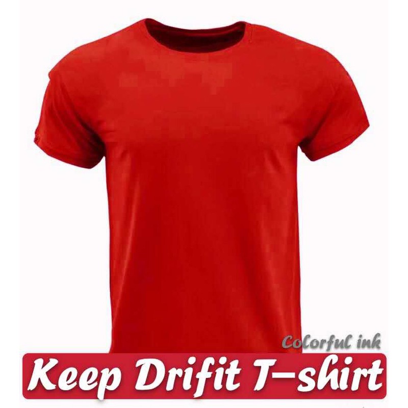 Dri fit store red shirt