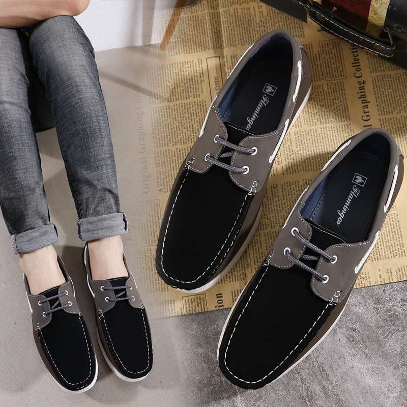 Top sider leather sales shoes