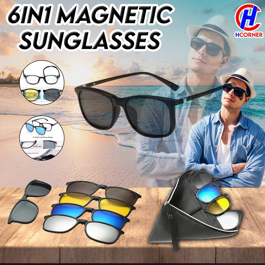 Polarized Over Glasses Anti-Glare UV 400 Protection for Men Women - Wrap  Around Sunglasses/Fit-Over Prescription - Suit for Driving/Fishing/Golf