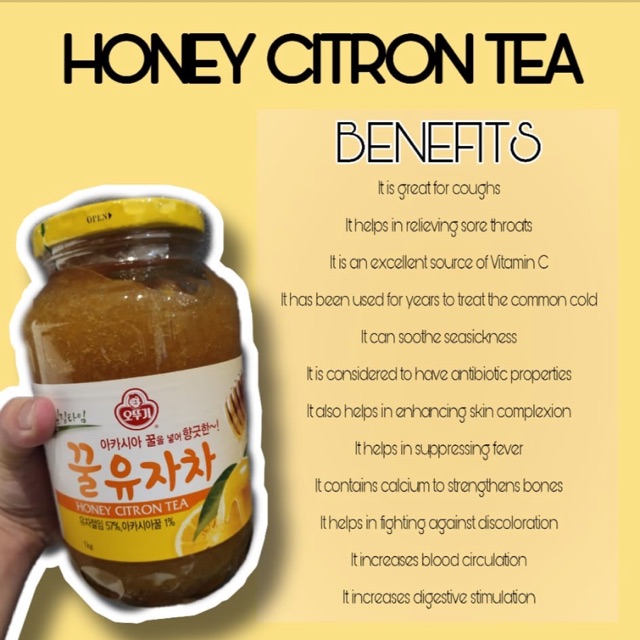What is Honey Citron Tea + Ways To Use It