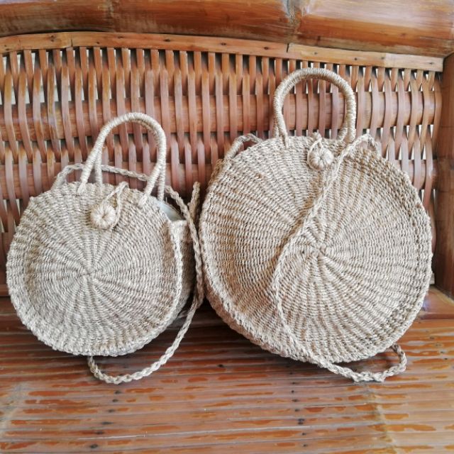 Round Abaca Bag | Shopee Philippines