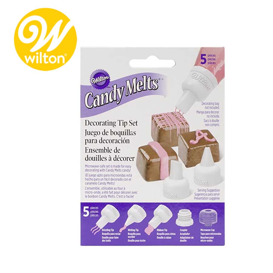 Wilton Candy Melt Cap & Coupler Set