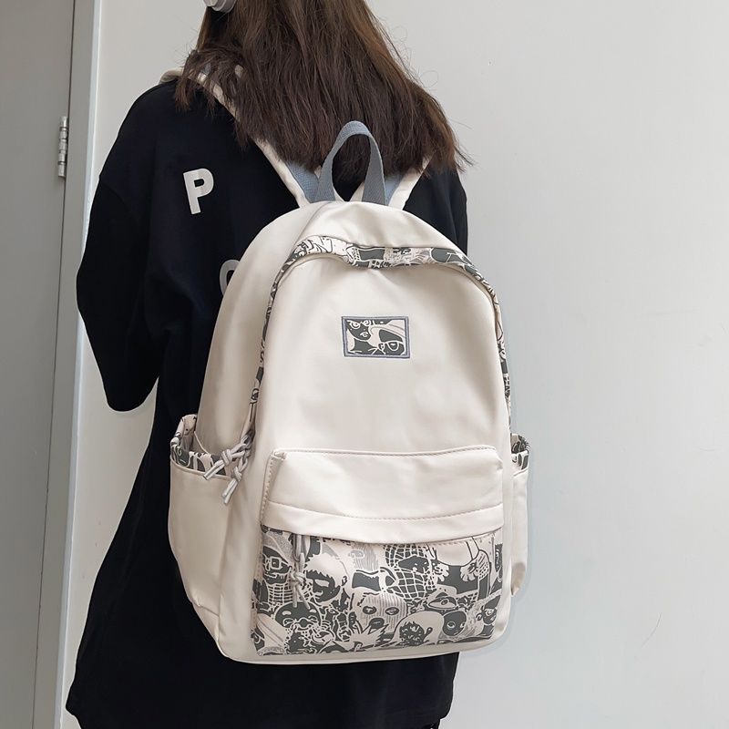 Ready Stock Korea ins Japanese Style All Match Backpack New