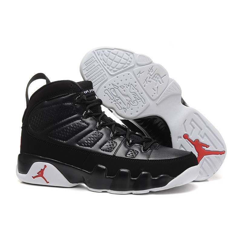 Jordan 9 outlet black red