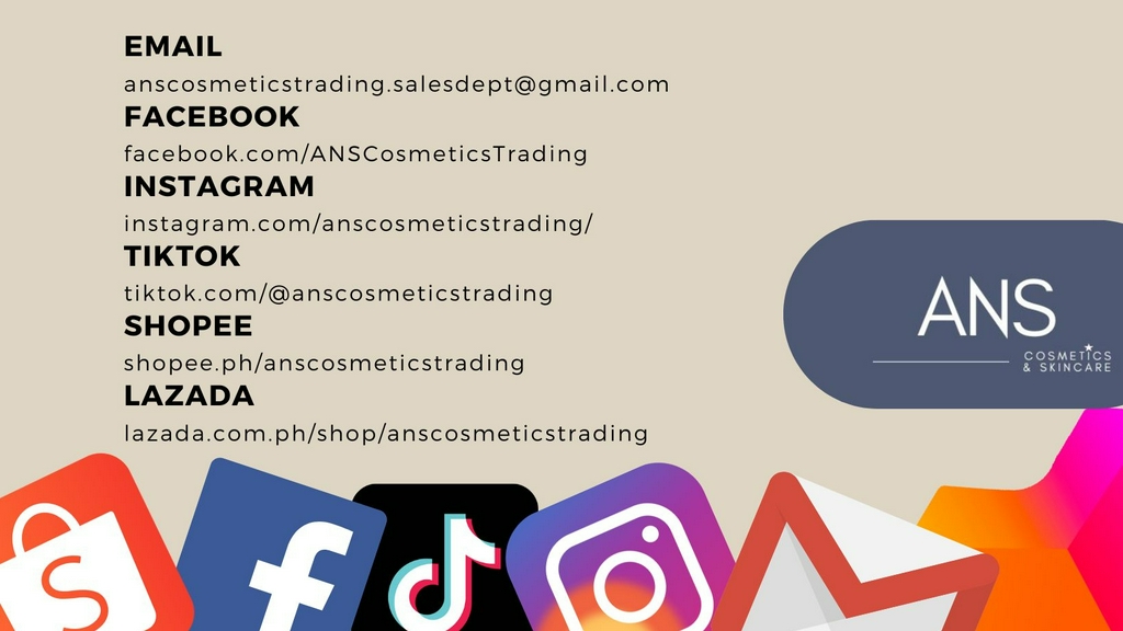 ANS Cosmetics Trading, Online Shop | Shopee Philippines