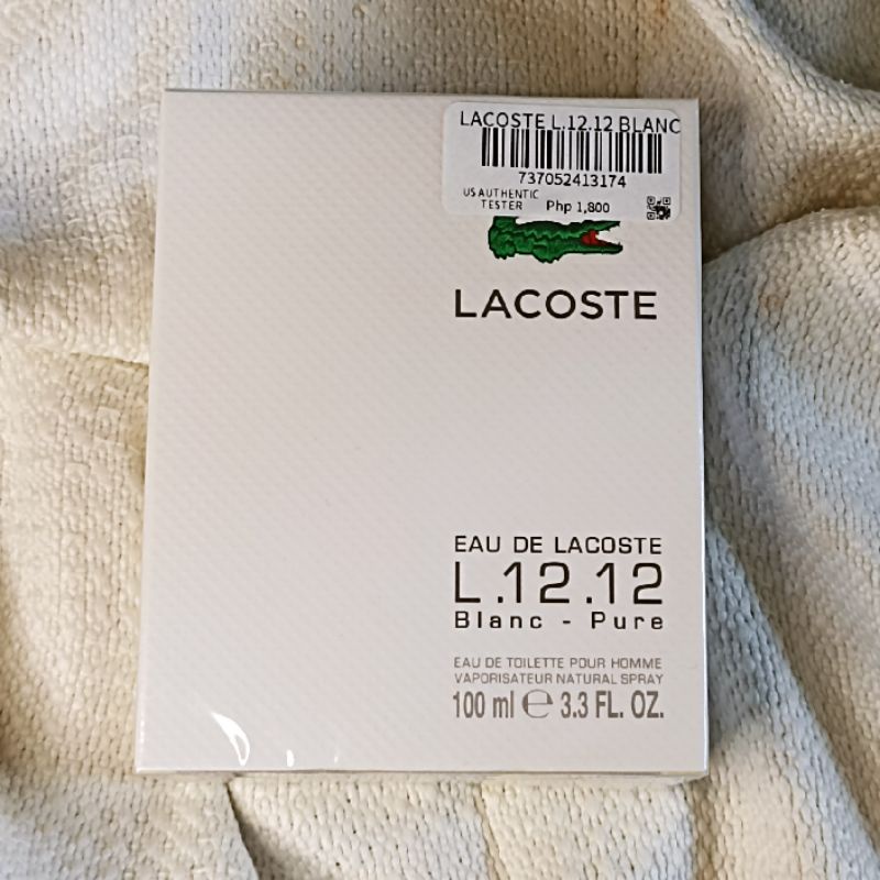 Lacoste discount pure white