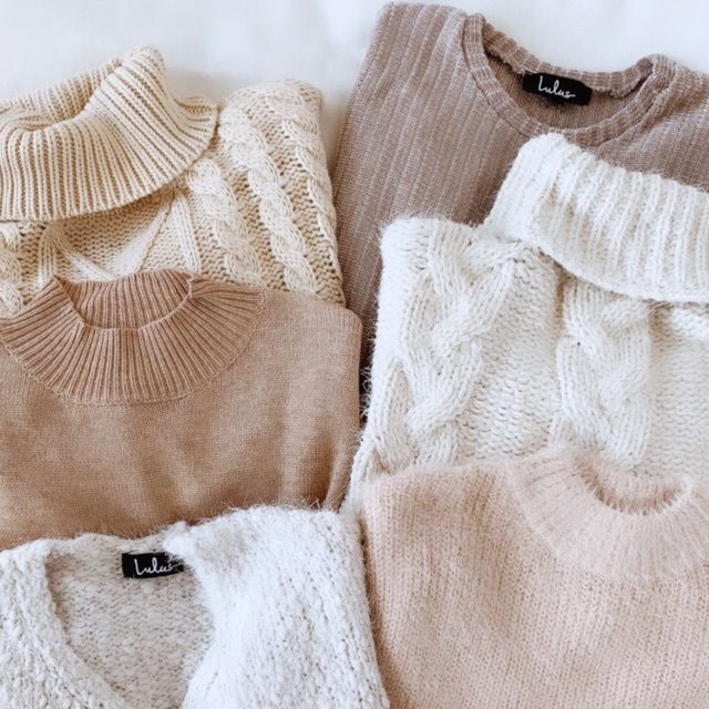 Knitted on sale sweater shopee