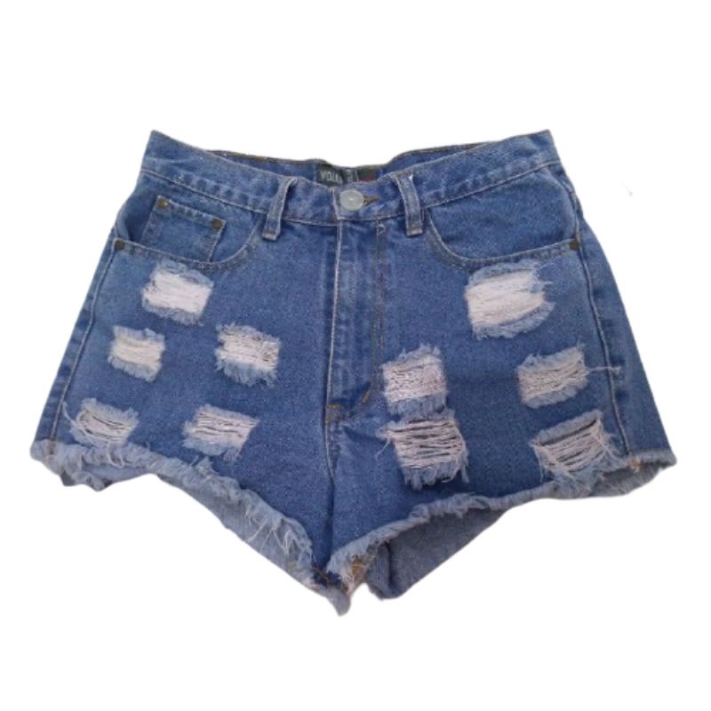 Denim cheap rugged shorts