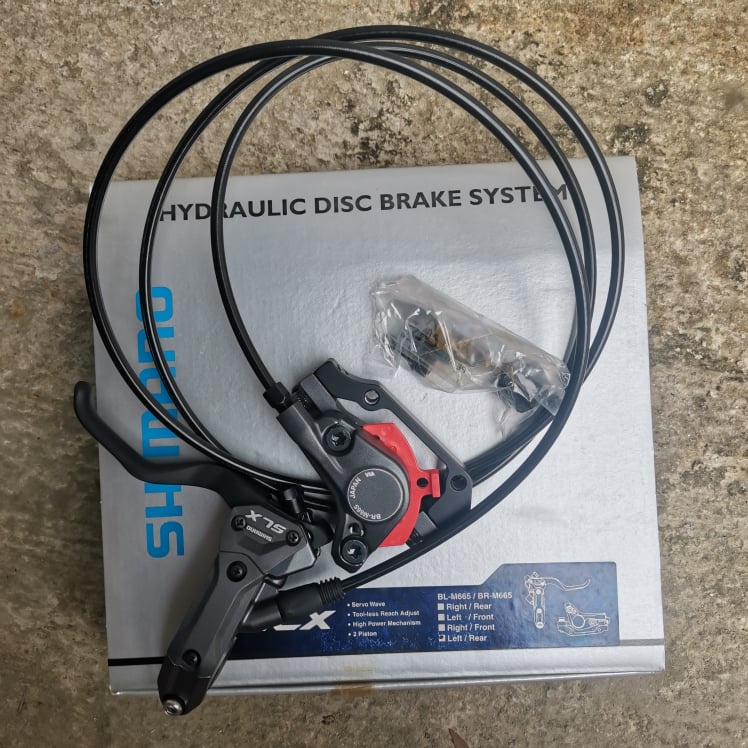 Shimano SLX BR BL M665 Brakeset Left Rear Only Shopee Philippines