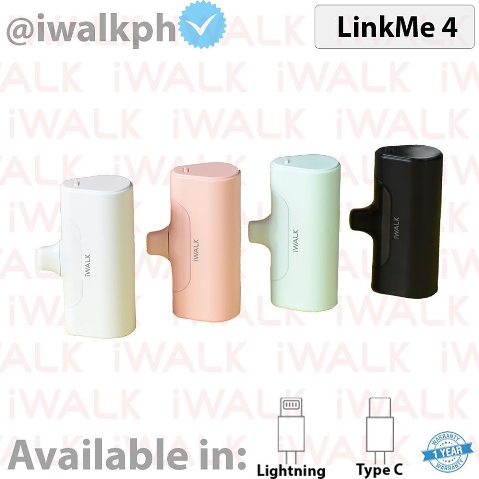 iWalk Link Me 4 Portable Powerbank 4500mAh DBL4500 Lightning