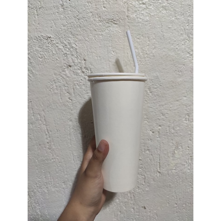 CUP ERA Paper Bowl Paper Cup Paper Straw - FRIES WITH DRINK CUP AND BOWL  COMBO 3.00 per set - plain white cup and bowl 4.00 per set - generic print  cup