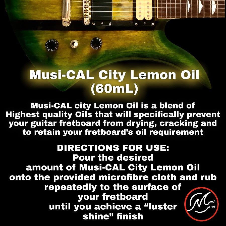 Lemon oil or guitar fretboard guitar maintenance (15mL) guitar cleaning  kit, MICRO POCKET SIZE