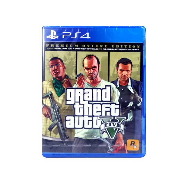 Grand Theft Auto GTA V Premium Edition (PS4 / Playstation 4) 