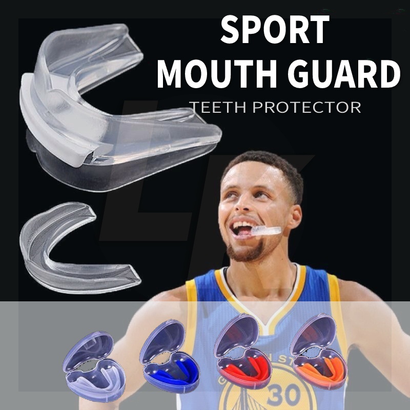 Sport Mouth Guard EVA Teeth Protector Kids Adults Mouthguard Tooth Brace  Basketball Boxing