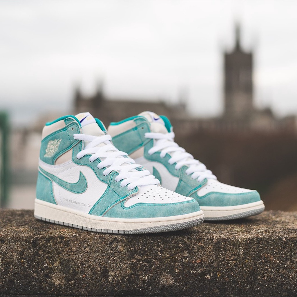 Jordan 1 High Turbo Green Sneaker High Cut Men Shopee Philippines