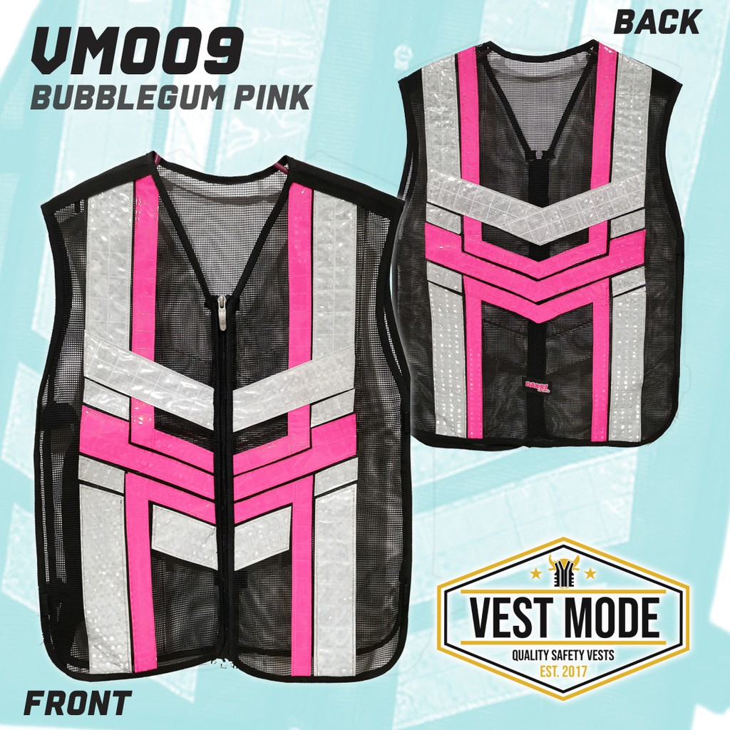 Pink sale motorcycle vest