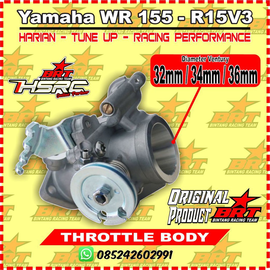 Diameter throttle store body r15 v3