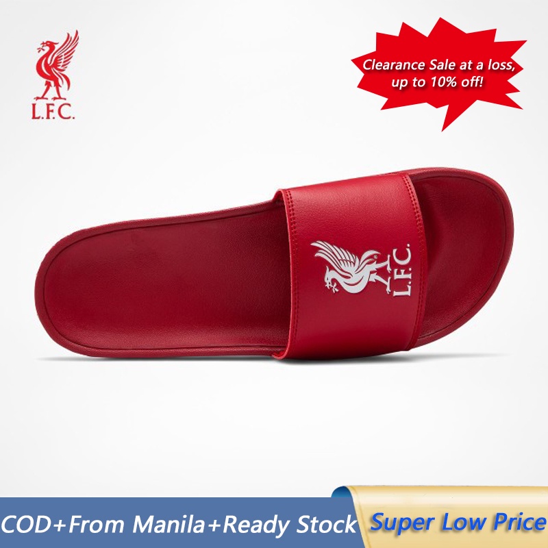 Liverpool FC Slides Man Woman Young Fans LFC Slippers Shopee