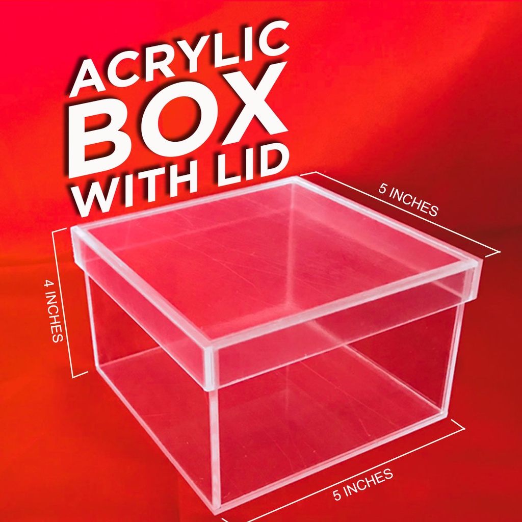 Acrylic Box with Lid