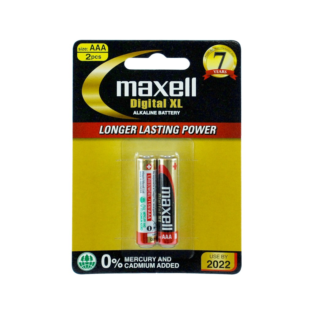 Maxell Digital XL Alkaline AAA Battery