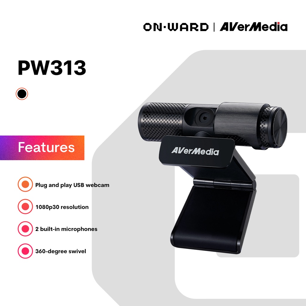 AVerMedia PW313 Live Streamer Camera Shopee Philippines