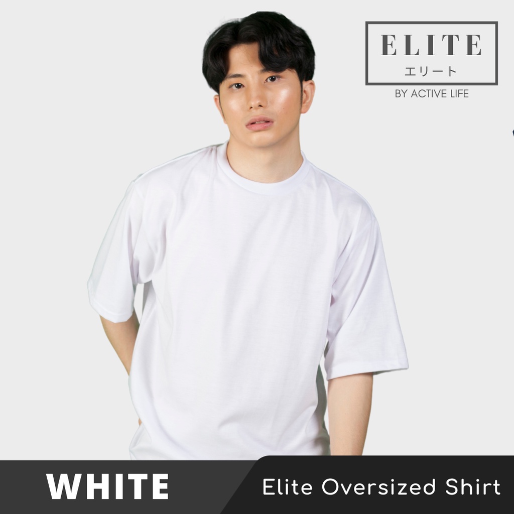 Active Life Elite Oversized Shirt - White