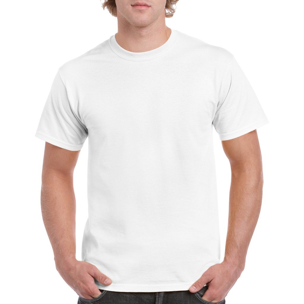 Gildan Heavy Cotton Adult T-Shirt - American Size (White)