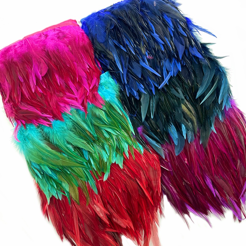100pcs 4-6 Black Feathers for Crafts and Dreamcatcher Making, Fringe Trim and DIY Projects, Colored Feathers Material