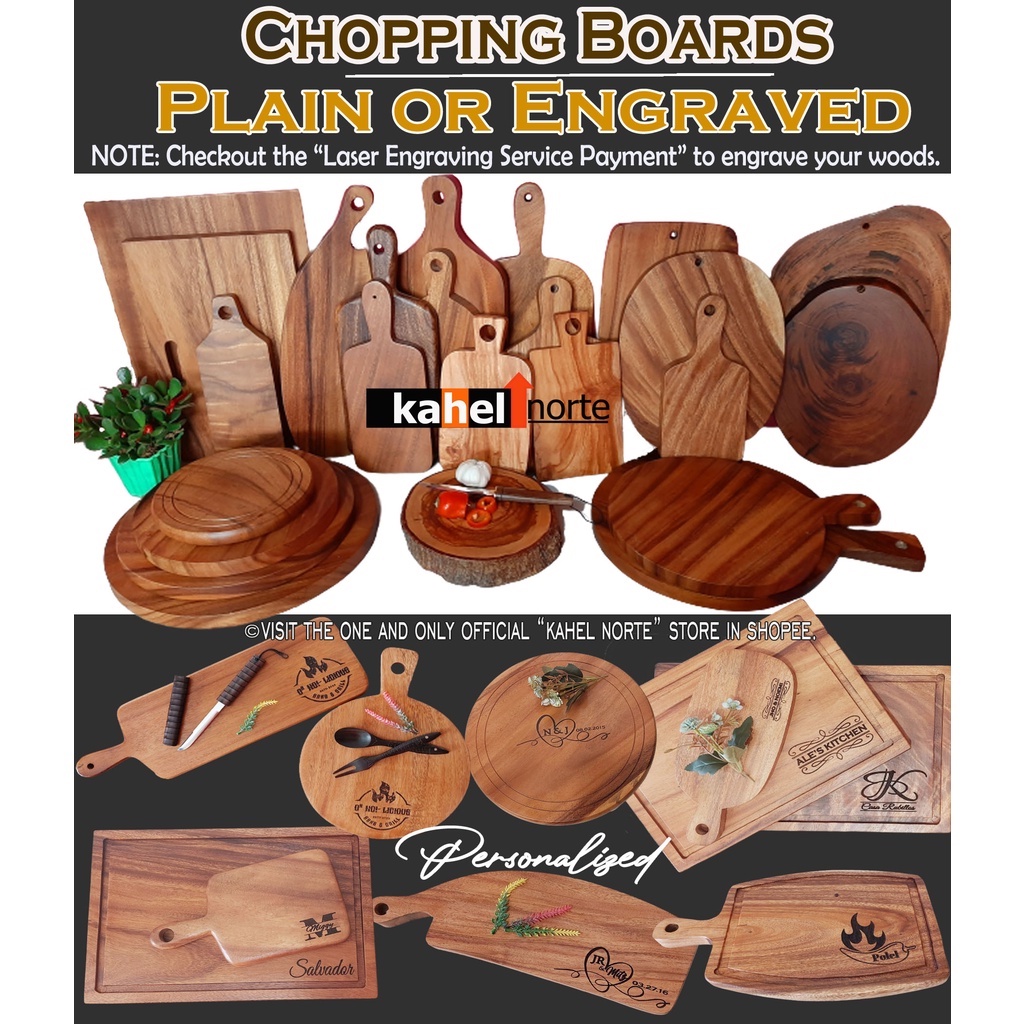 Plain wooden chopping clearance boards