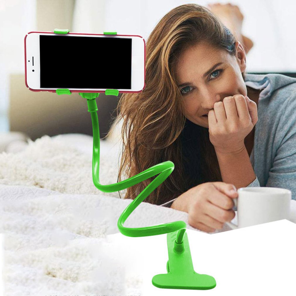 Long Arm Lazy Mount Cell Phone Holder Bracket Stand for Desk Bed 360 Degree  Flexible | Shopee Philippines