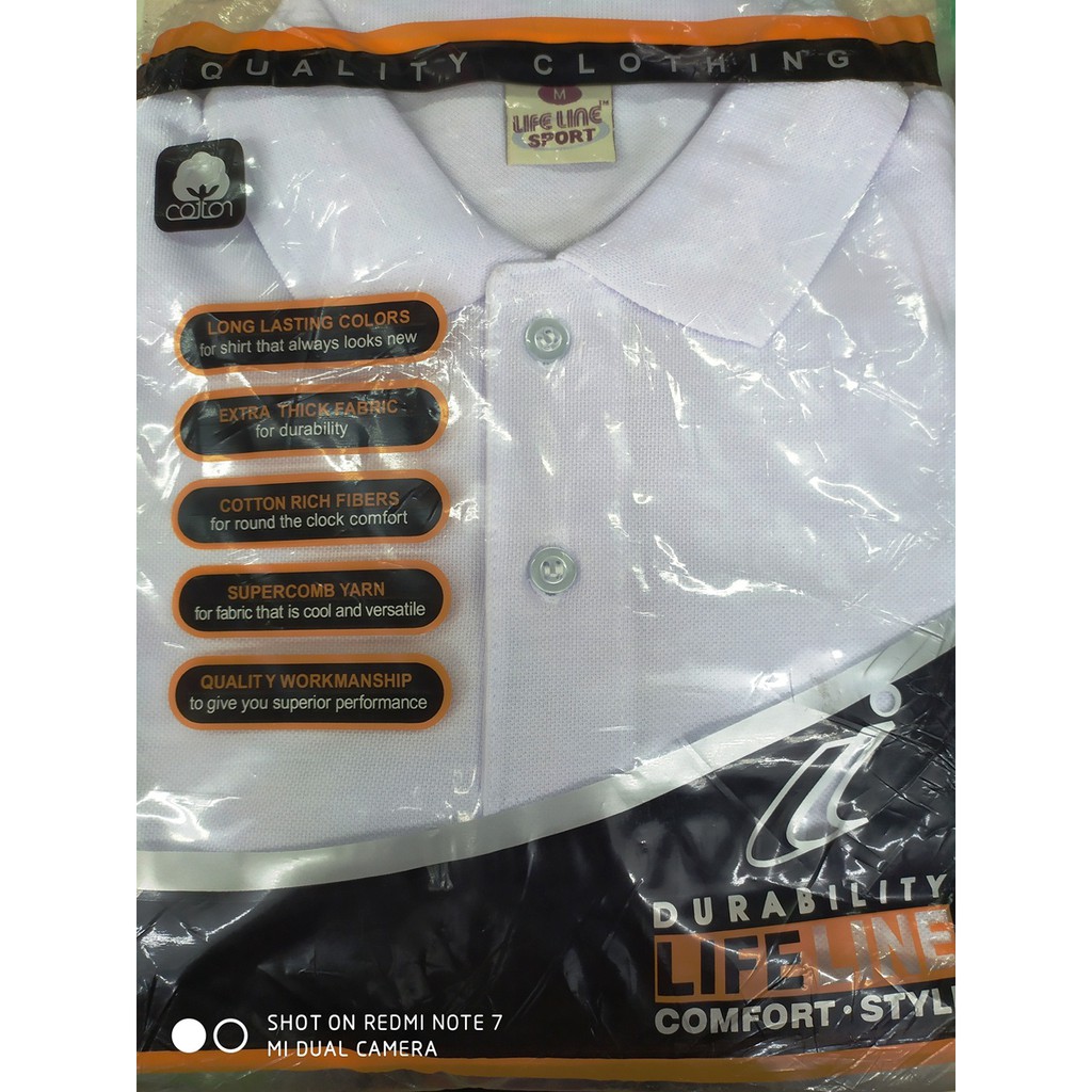 Life line hotsell sport polo shirt