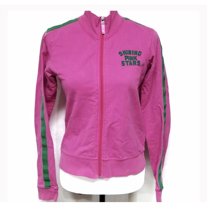 Pink jacket outlet womens victoria secret