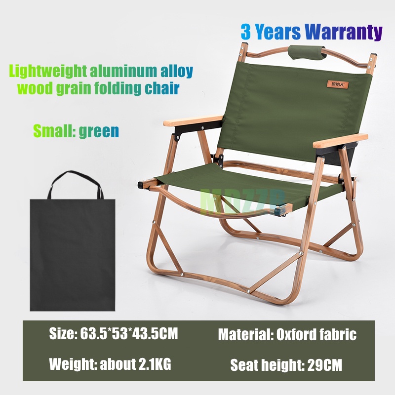 Fishing Chair Folding Camping Chair Picnic Seat With Backrest