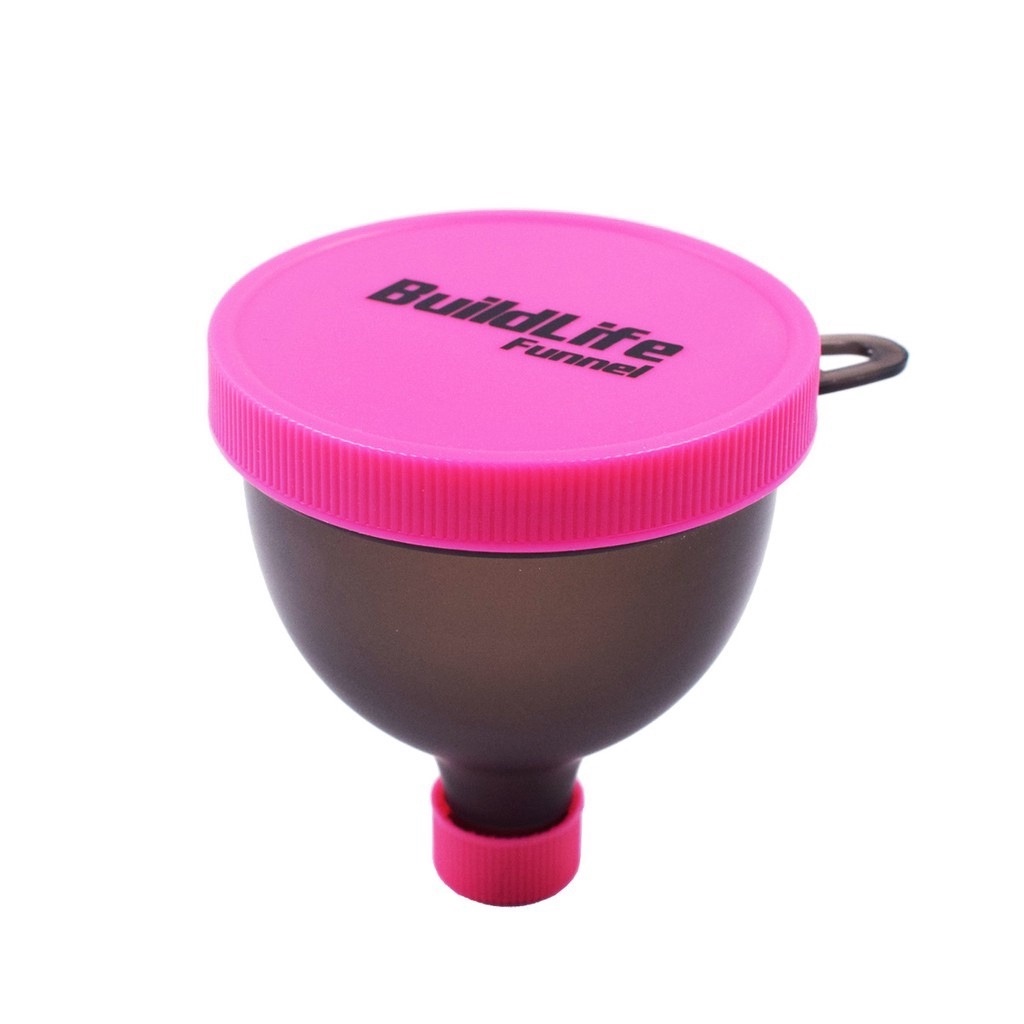QuiFit Funnel Shaker Protein Powder Container Pillbox Funnel Protein  Storage 2 Layers Multifunction 2 in 1