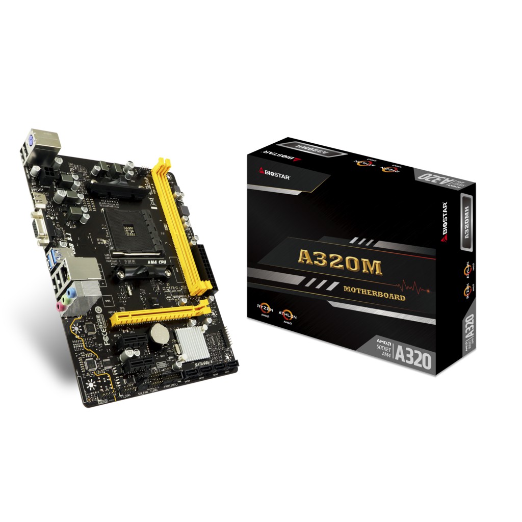 Biostar A320MH B450MH A320 B450 mATX Ryzen AM4 AMD Motherboard