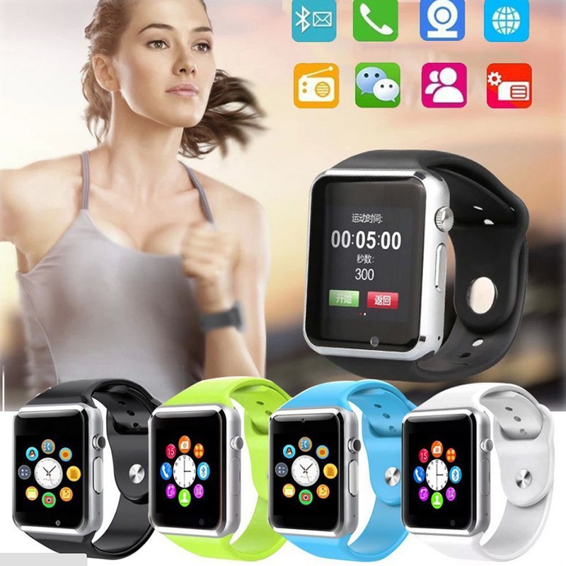 A1 smart watch Bluetooth with camera function support TF SIM card universal phone Android IOS For kids Men woman Shopee Philippines