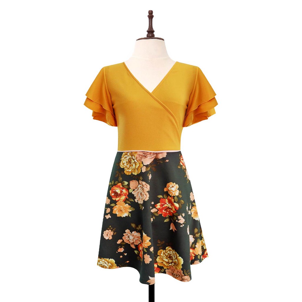 Mustard shop neoprene skirt