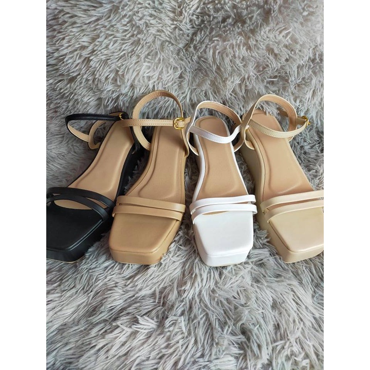 Janica block hot sale heel sandal