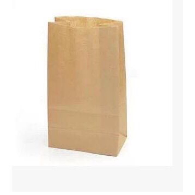 Brown paper Bag 100PCS Shopee Philippines