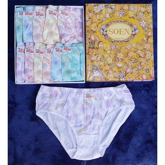 HHS (6-12)Pieces Soen/H&M Floral Women's Panty Underwear