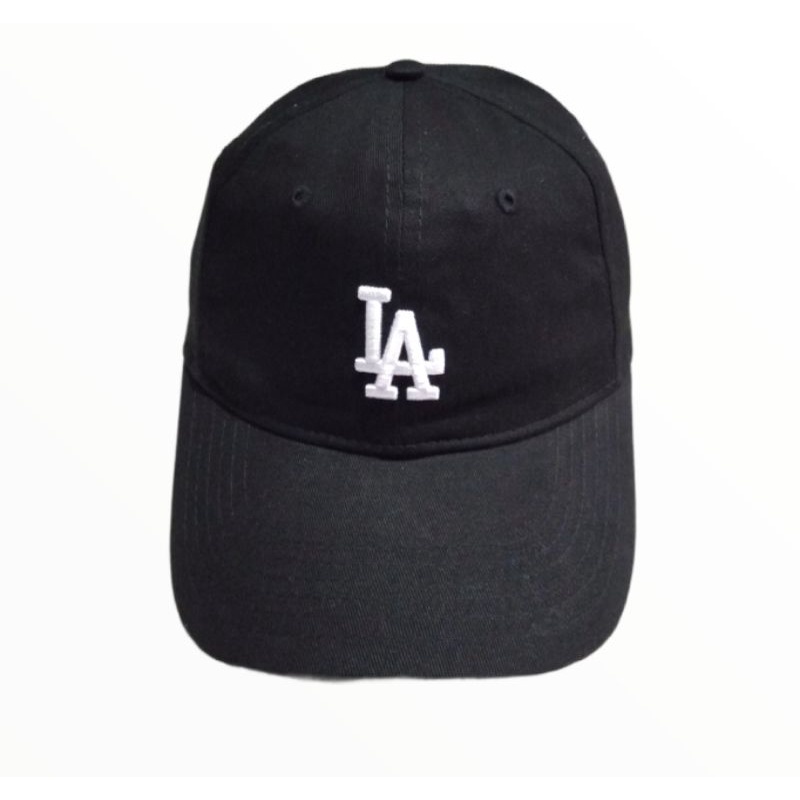 Black dodgers dad hat sale