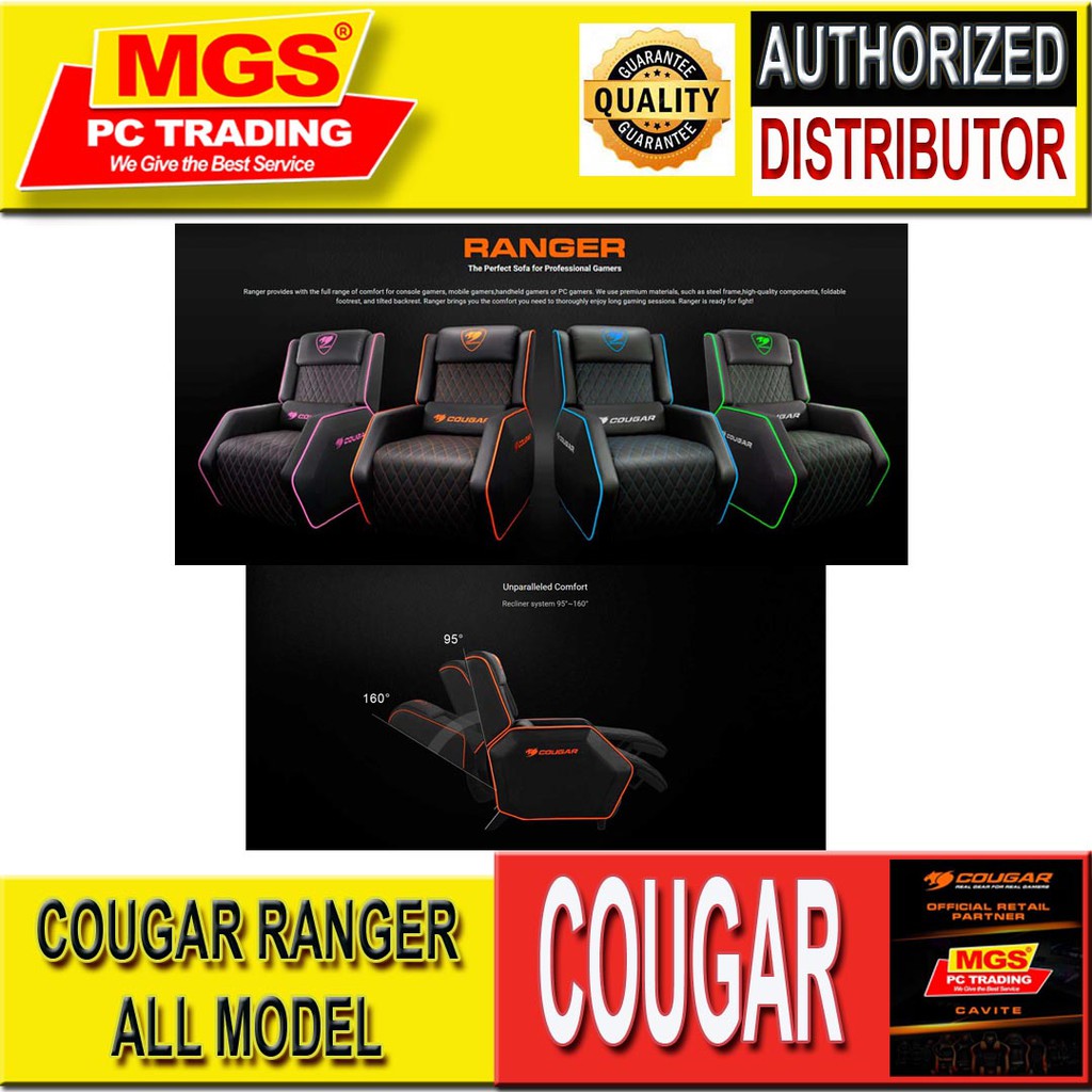 Cougar ranger gaming sofa recliner hot sale